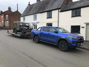 Land Rover world record attempt.