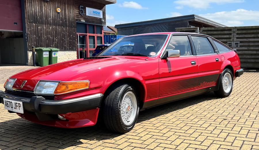 Rover Vitesse SD1 V8 recently restored.