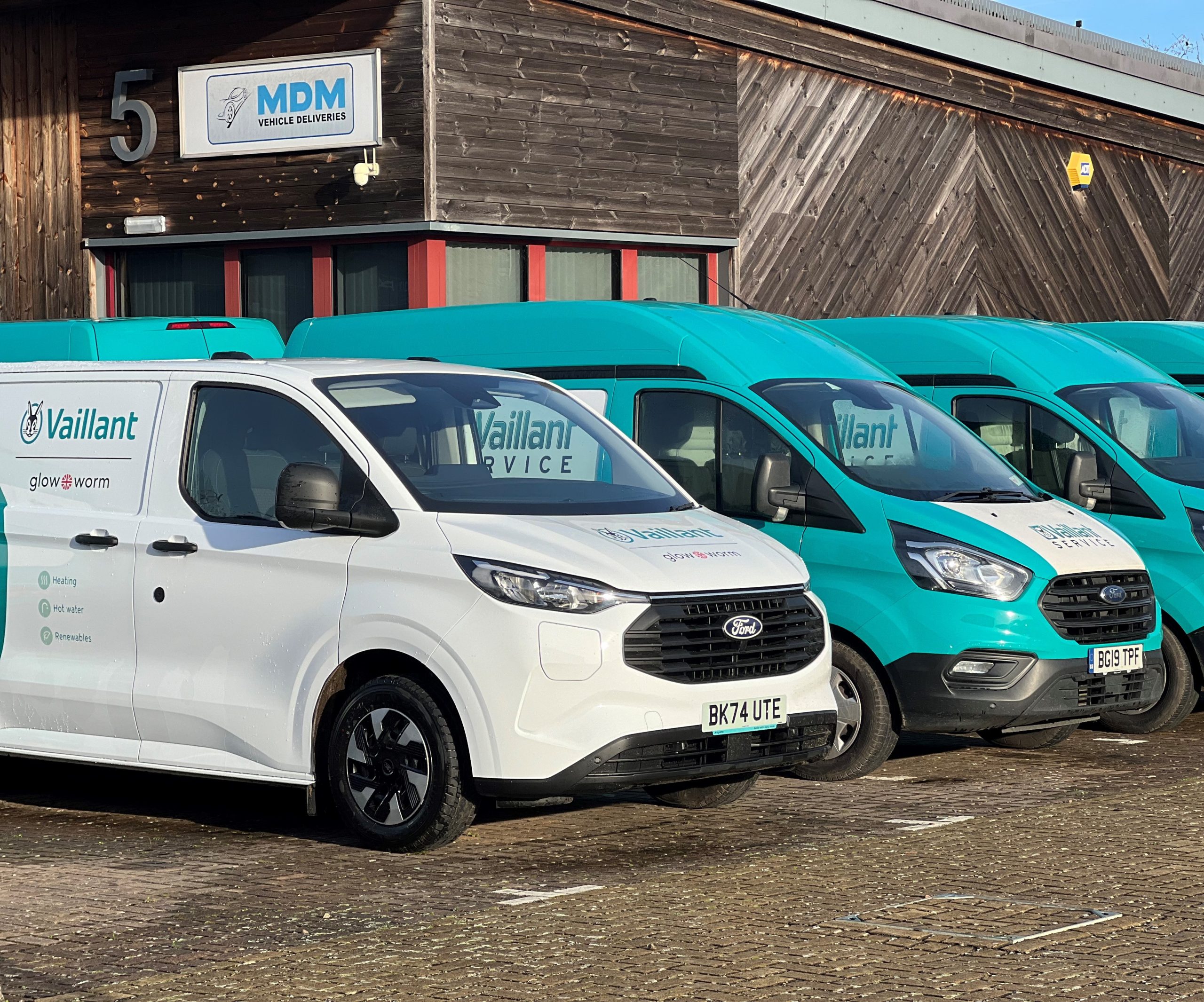 MDM Completes Major Fleet Transition for Vaillant Engineers, Advancing Sustainability with Hybrid Vans