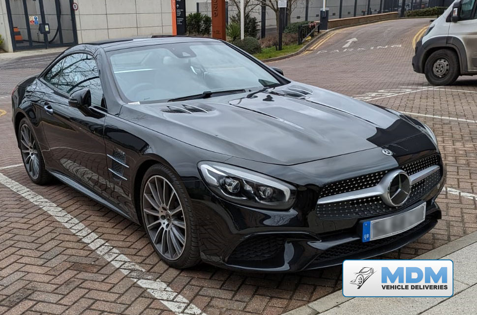 Mercedes-Benz SL 400 delivered by MDM Vehicle Deliveries