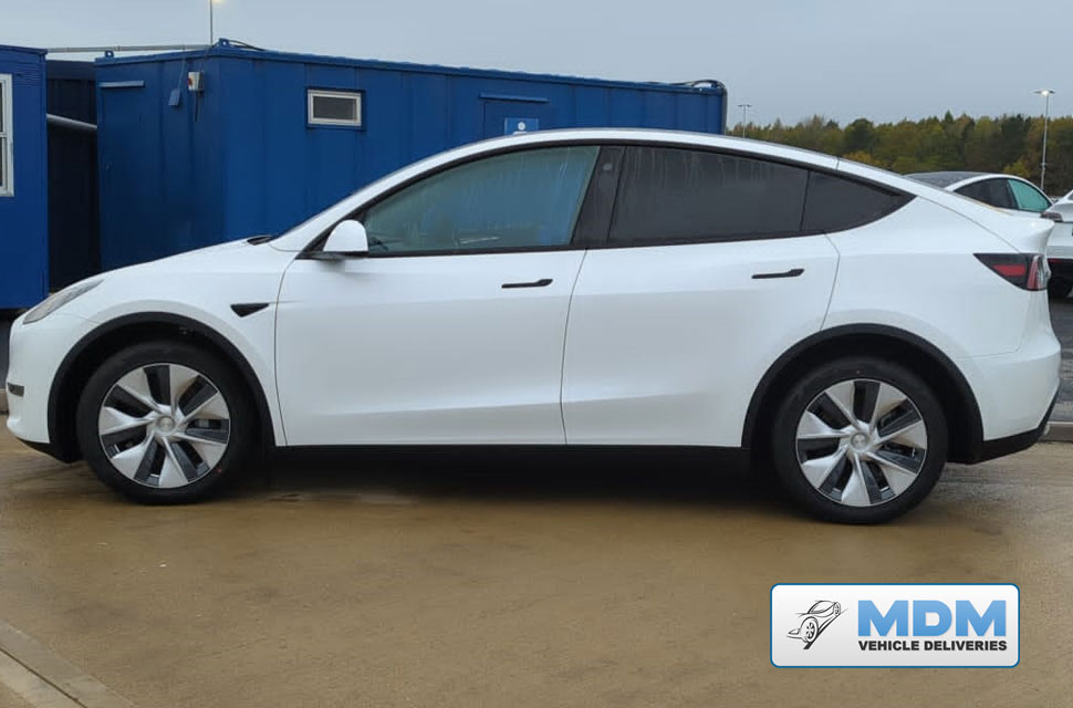 Tesla Model Y delivered by MDM