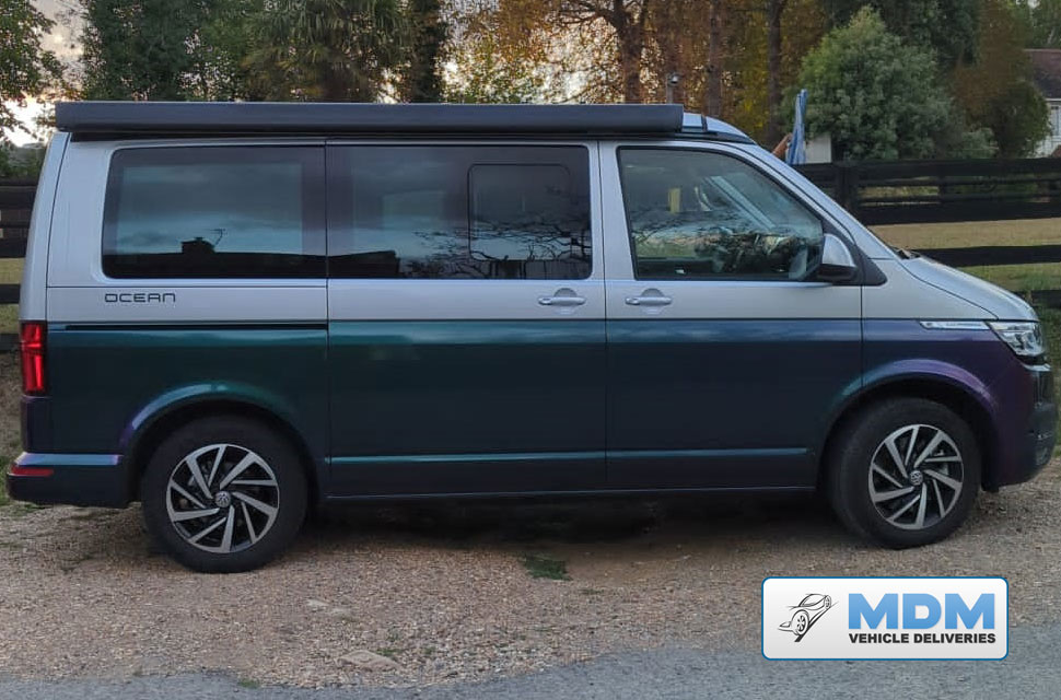 VW California delivered by MDM Vehicle Deliveries